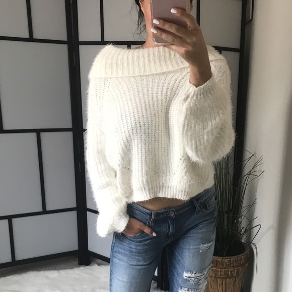 LAST 1️⃣ Pillow Talk Soft Off Shoulder Sweater - Picture 5 of 7